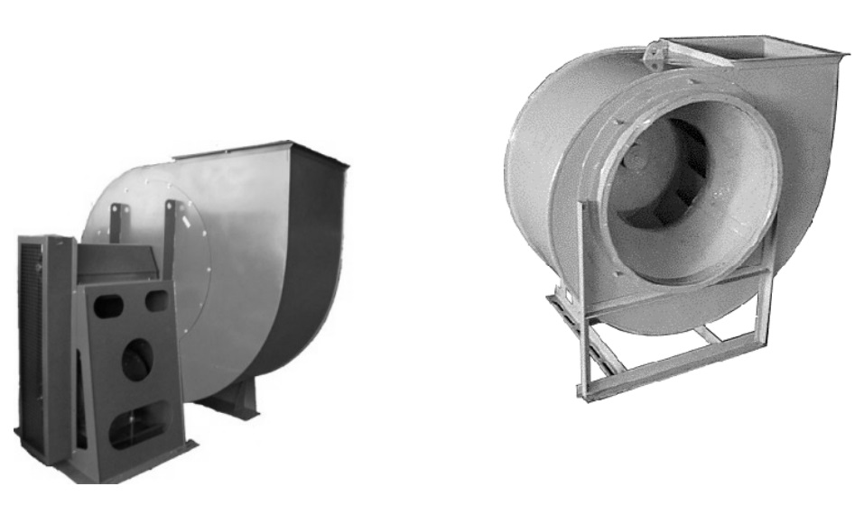 Вентилятор радиальный низкого давления взрывозащищенный из разнородных металлов, материал - углеродистая сталь, латунь КВЗ ВР 80-75-2,5.1Р-01 Детали систем вентиляции
