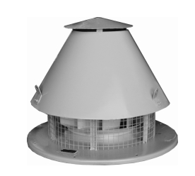 Вентилятор крышный коррозионностойкий, материал – нержавеющая сталь КВЗ ВКР 9.1К1-01 Вентиляторы